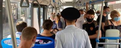 Контроль за соблюдением масочного режима усилили в общественном транспорте Ростова-на-Дону