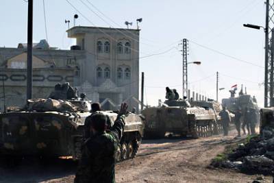 Террористы атаковали позиции сирийских военных пять раз за пару часов