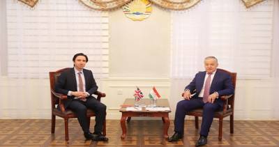 В Таджикистане завершена дипмиссия посла Великобритании