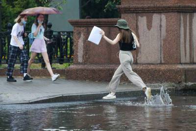 В Москве удалось избежать подтоплений во время ливня