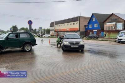 В Ивановской области произошла очередная авария с участием скутериста