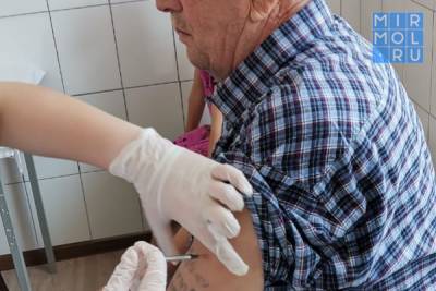 Свыше 5 тысяч человек прошли вакцинацию от коронавируса в Новолакском районе