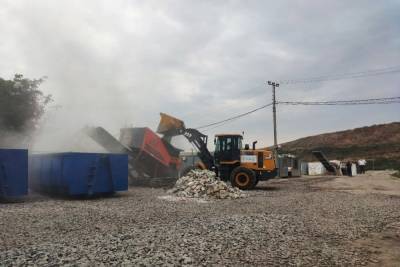 В Ростове открылся первый пункт приема и утилизации строительного мусора