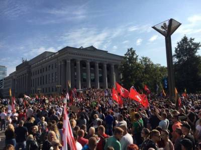 Мирный протест в Литве перерос в массовые беспорядки