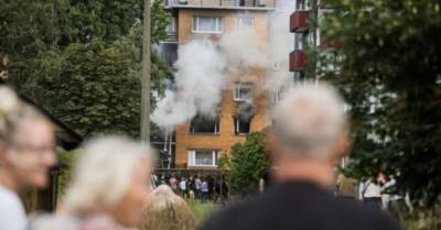 Взрыв газа в Тарту: пострадали спасатели, полицейские и медики