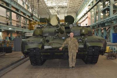 В Харькове специально изготовили танк "Оплот" для участия в параде в Киеве