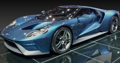 В Сети появились фотографии тестового образца нового Ford GT с двигателем V8