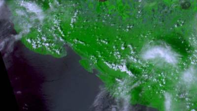 «Роскосмос» показал снимок разлива нефти у Новороссийска со спутника