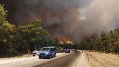 Все лесные пожары в Турции удалось взять под контроль