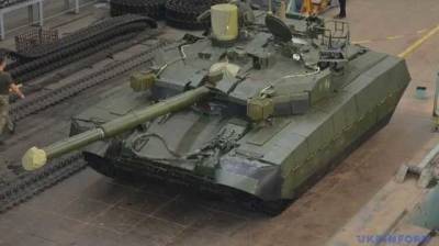 В Харькове изготовили новый украинский танк "Оплот"