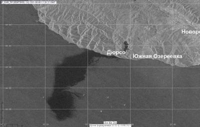 В Минприроды заявили, что космоснимки нефтеразлива в Черном море не доказывают ущерб