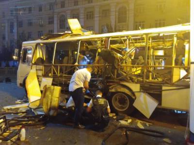 Скончался один из пострадавших в результате взрыва в автобусе в российском Воронеже