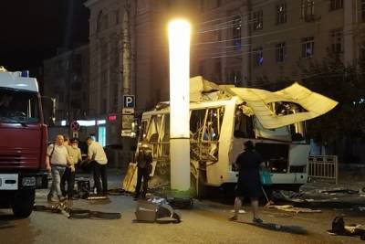 Пострадавшая при взрыве автобуса в Воронеже женщина скончалась в реанимации