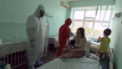 Новости на "России 24". Малышей болезнь не щадит: репортаж из детского отделения ковидного госпиталя