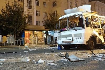 В Минздраве уточнили число пострадавших при взрыве в автобусе в Воронеже