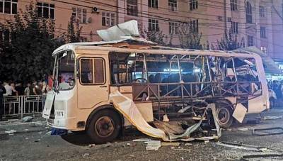 При взрыве в автобусе в Воронеже получили травмы 19 человек