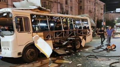Количество жертв при взрыве пассажирского автобуса в Воронеже возросло до двух