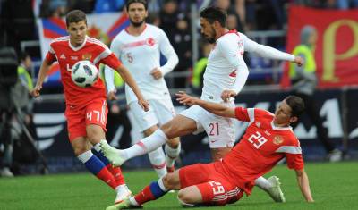 Россия впервые за 16 лет опустилась на 9-ю строчку рейтинга УЕФА