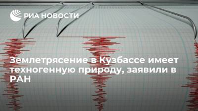 РАН: землетрясение в Кузбассе имеет техногенную природу, связанную с быстрой добычей угля