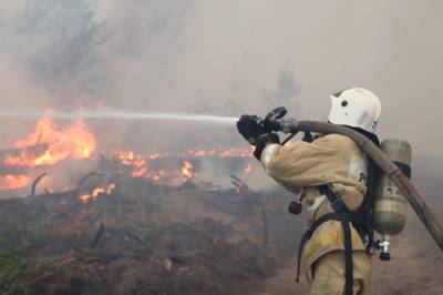 Режим ЧС введен в районах Нижегородской области из-за пожара в Мордовии
