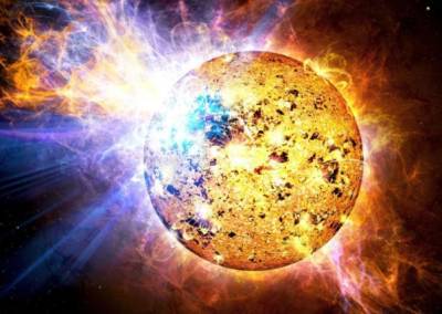 Сотрудники NASA обнаружили молодое солнце
