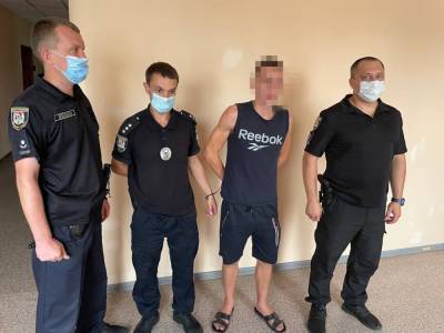 В Северодонецке задержали мужчину за нападение на полицейского