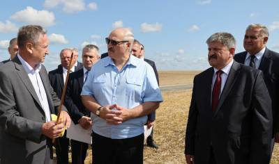 Президент посещает с рабочей поездкой Гомельскую область