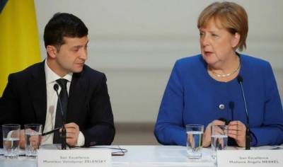 Меркель предложит Зеленскому сделку по Донбассу — украинский политолог