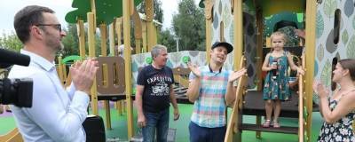 В деревне Малое Саврасово открыли детскую площадку