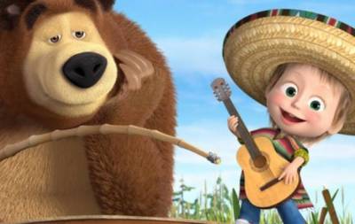 "Маша и Медведь" стал самым популярным мультсериалом в мире