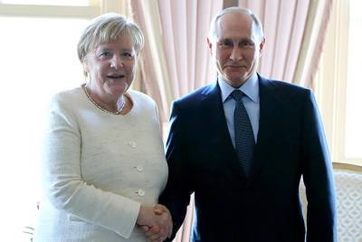 Владимир Путин встретится с Ангелой Меркель в Москве 20 августа