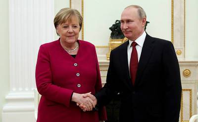 В Кремле подтвердили встречу Путина и Меркель