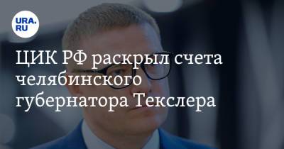 ЦИК РФ раскрыл счета челябинского губернатора Текслера