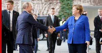 О темах предстоящей встречи Путина и Меркель рассказали в Кремле