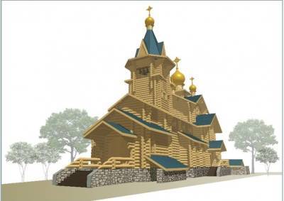 Под Екатеринбургом построят «храм ЦВО» — по аналогии с главным храмом Вооруженных сил