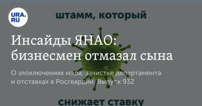 Инсайды ЯНАО: бизнесмен отмазал сына