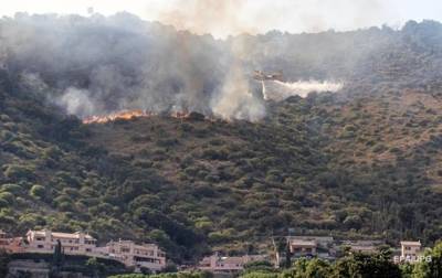 В пригородах Рима эвакуируют людей из-за лесных пожаров