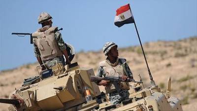 Командование ВС Египта объявило о ликвидации группы боевиков одной из запрещенных организаций