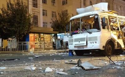 В Воронеже завершились следственные действия на месте взрыва автобуса