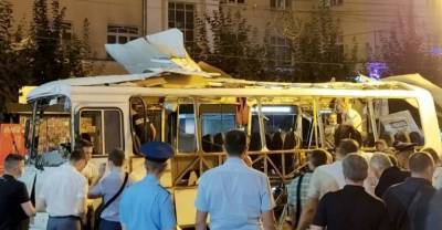 Число пострадавших от взрыва в воронежском автобусе возросло до 20