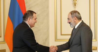 Армении важно углубление сотрудничества с Грузией: Пашинян простился с послом Саганелидзе