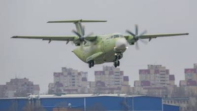 Появилось видео посадки новейшего транспортного самолета Ил-112В в Жуковском