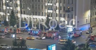 В Москве произошёл пожар в доходном доме Афремова