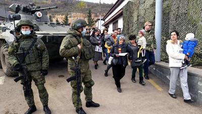 Миротворцы РФ провели детский курс «молодого бойца» в Нагорном Карабахе