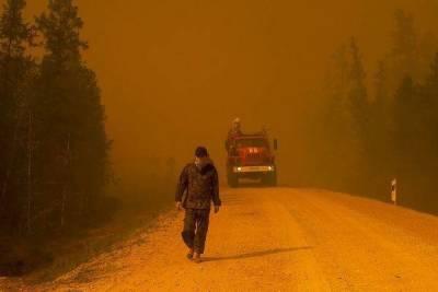 Рослесхоз: площадь лесных пожаров в Якутии составляет более 7 млн га