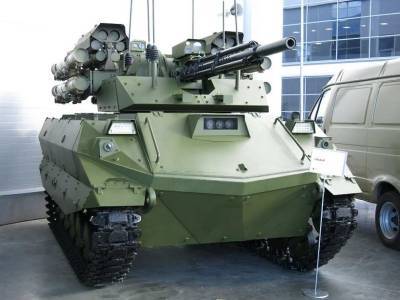 В РФ робот ПВО будет создан на базе ударного комплекса «Уран-9»