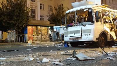 Число пострадавших при взрыве в воронежском автобусе увеличилось до 24