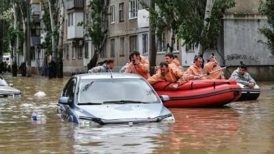 Число подтопленных домовладений из-за непогоды на Кубани превысило 1300