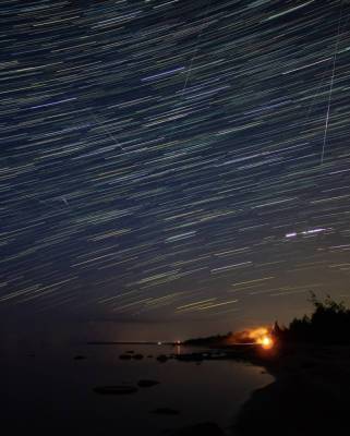 В Ленобласти заметили метеорный поток Персеиды – видео, фото
