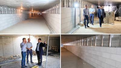 Глава Кировского района Уфы рассказал о ходе строительства подземного перехода на Монументе Дружбы